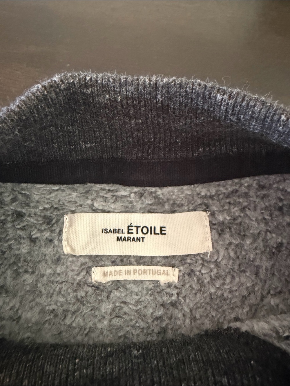 Isabel Marant Gray Logo Crewneck Sweatshirt - Picture 2 of 6